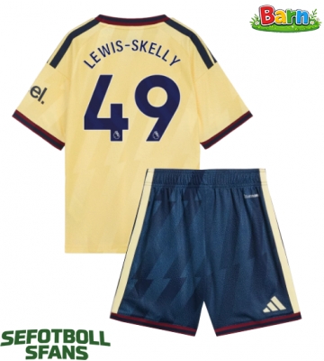 Arsenal Myles Lewis-Skelly #49 Tredjeställ Barn 2026-27 Kortärmad (+ Korta byxor)